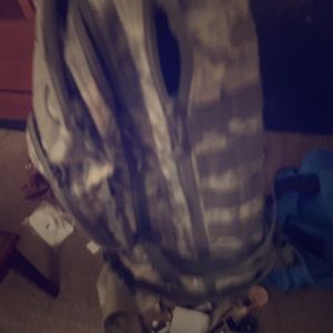 Military camping book bag